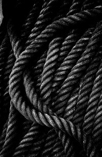 Full frame shot of ropes