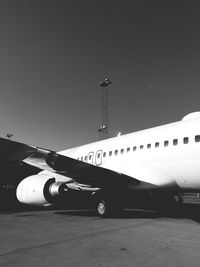 View of train on road
