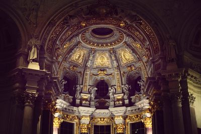 High angle view of church