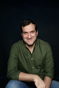 Portrait of a smiling mid adult man