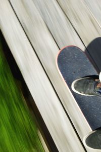 Extreme close up of railing