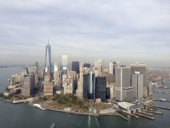 Cityscape against sky