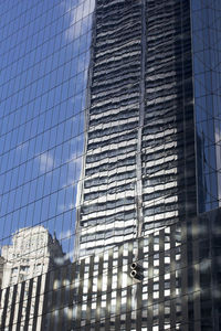 Low angle view of modern building