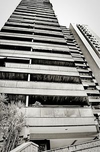 Low angle view of modern building