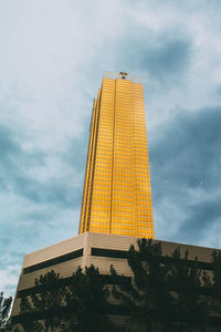 Low angle view of building against sky