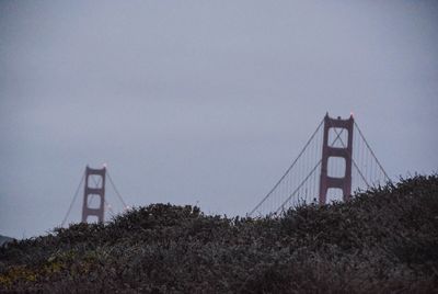 View of bridge against sky