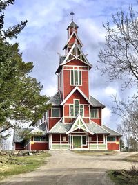 Exterior of building against sky