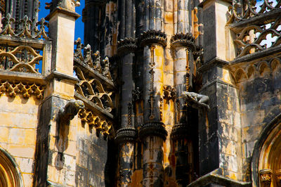 Low angle view of historical building