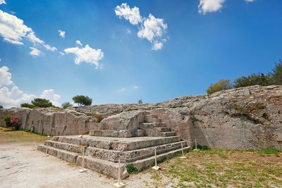 Old ruins against sky