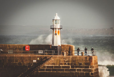 Lighthouse on beach