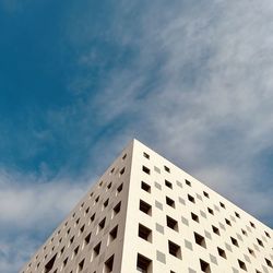 Low angle view of building against sky