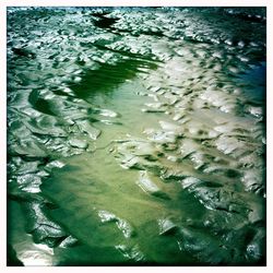 Full frame shot of rippled water