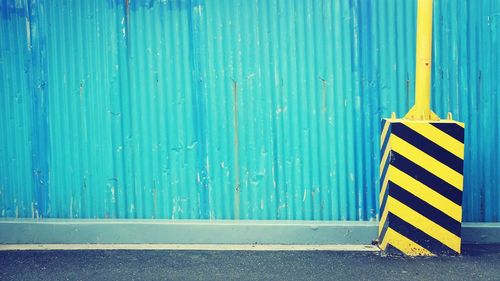 Close-up of yellow umbrella