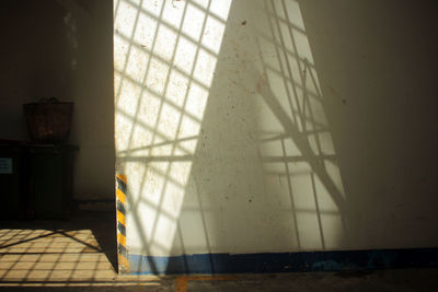 Shadow of window at home