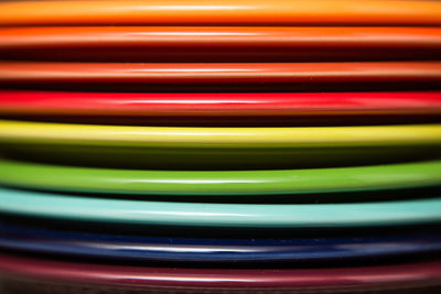 Full frame shot of multi colored pencils