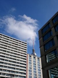 Low angle view of building against sky