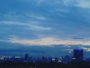 Cityscape against sky