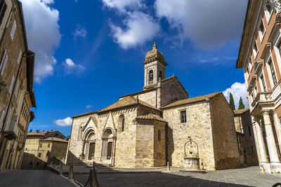 Low angle view of cathedral against sky