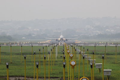 Landing and take off area ahmad yani international airport, semarang, indonesia 