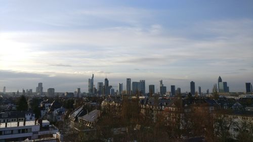 View of cityscape against sky