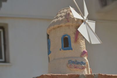 Low angle view of old building