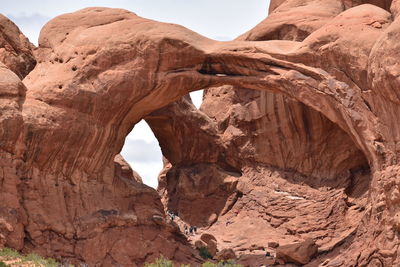 View of rock formation