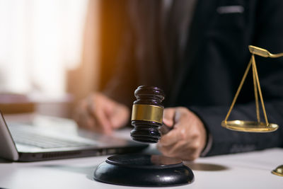 Close-up of person using mobile phone