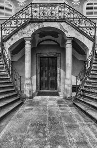 Low angle view of staircase