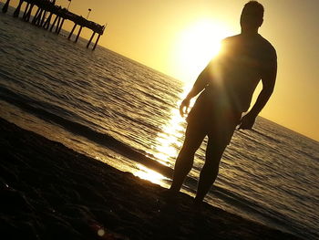 Sun shining through clouds