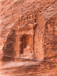 View of rock formation