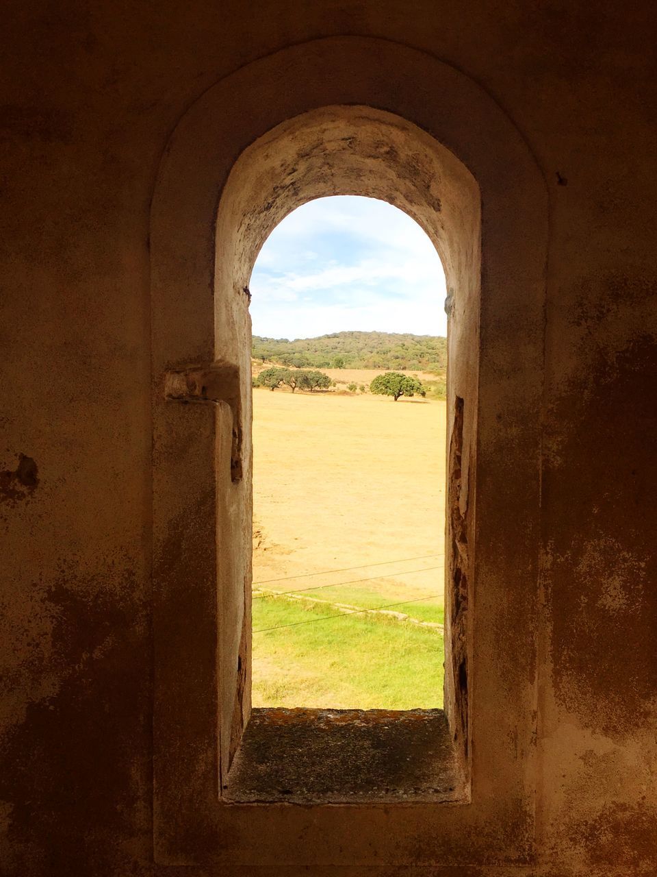 VIEW OF FORT WINDOW