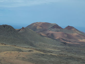 The vulcano island lanzarote
