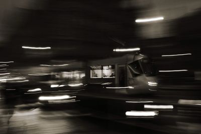 View of illuminated lights