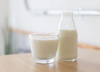 Close-up of drink on table