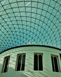 Low angle view of ceiling