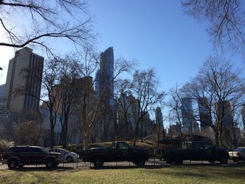 Buildings in city