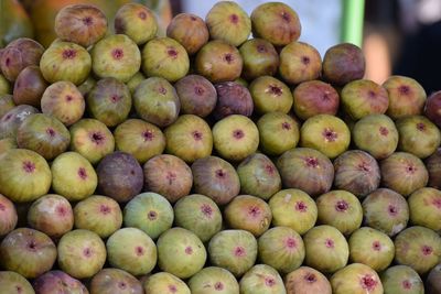 Full frame shot of fruits in market