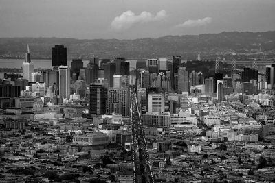 Aerial view of cityscape