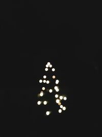 Illuminated lighting equipment at night