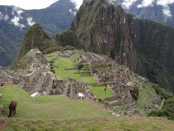 Old ruins in mountains