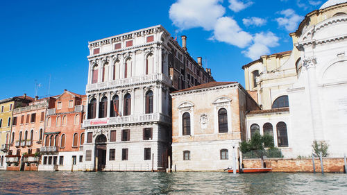 View of venice city from grand canal