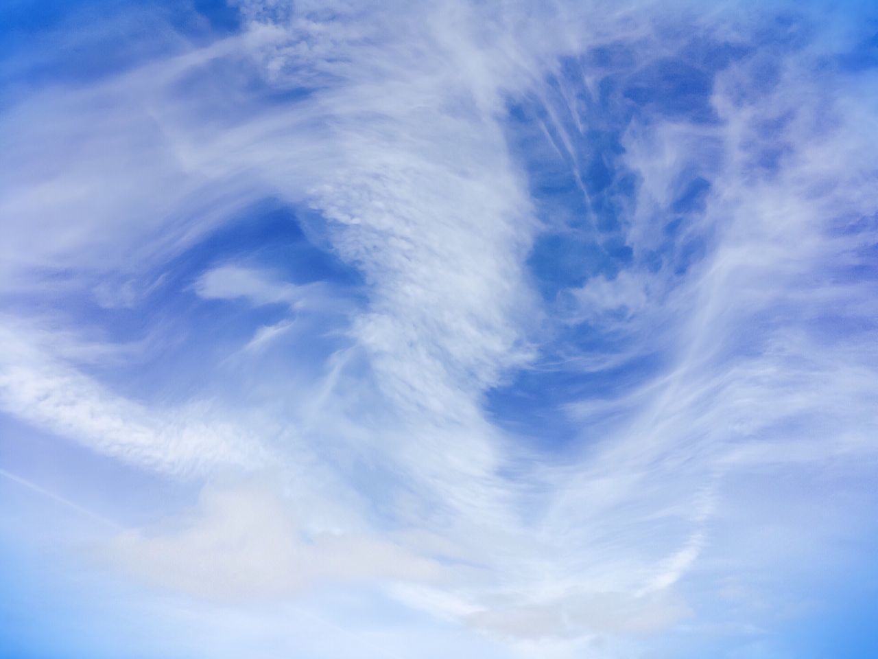 low angle view, backgrounds, blue, full frame, beauty in nature, scenics, tranquility, nature, sky, cloud - sky, sky only, cloud, day, tranquil scene, outdoors, majestic, softness, heaven, meteorology, wispy, cloudscape, fluffy, freshness