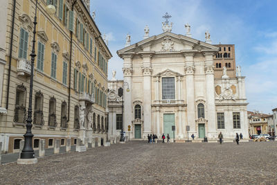 The beautiful cathedral of mantua