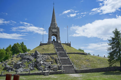 Traditional building against sky