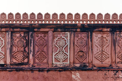 Entrance of historic building