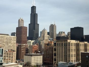 Modern buildings in city