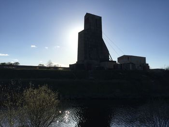 Low angle view of historical building