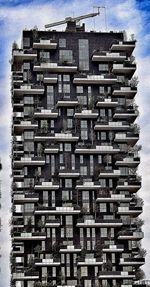 Low angle view of building against sky