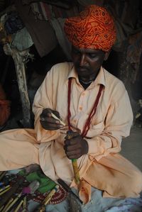 Man working in workshop