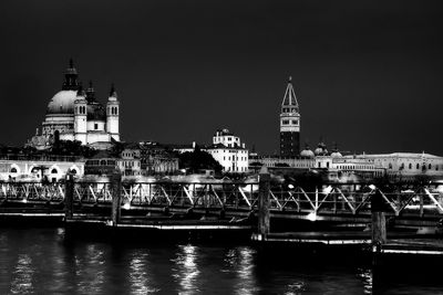 View of buildings in city at waterfront